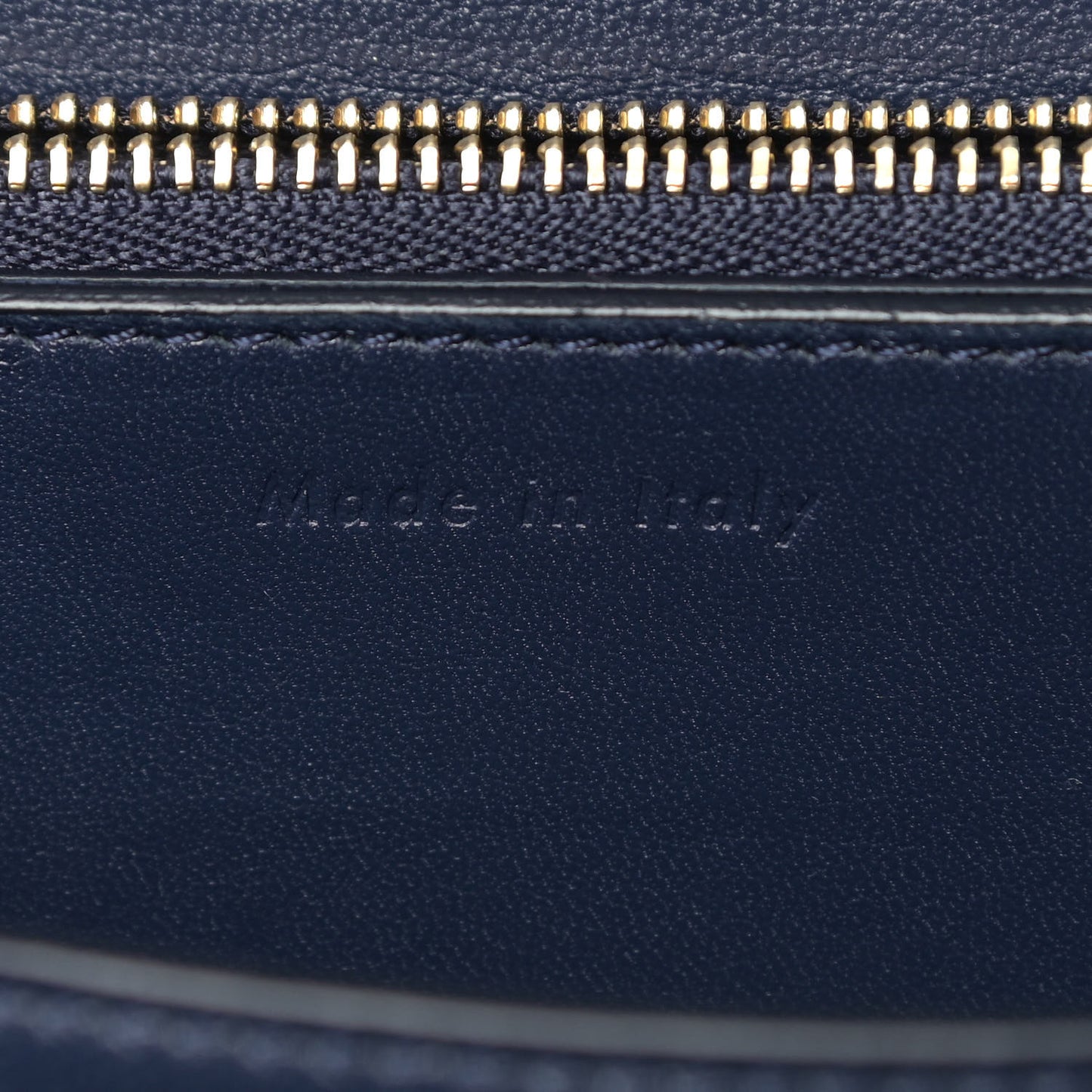 Liege Calfskin Medium Classic Box Flap Bag Dark Blue