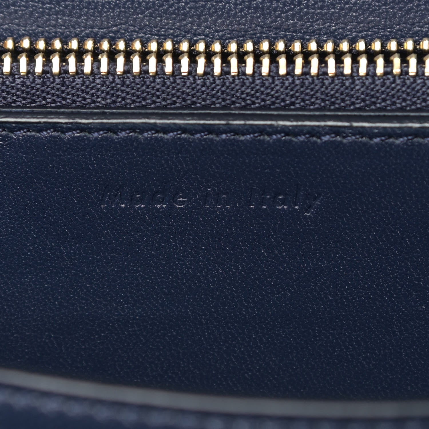 Celine Liege Calfskin Medium Classic Box Flap Bag Dark Blue 9 of 9