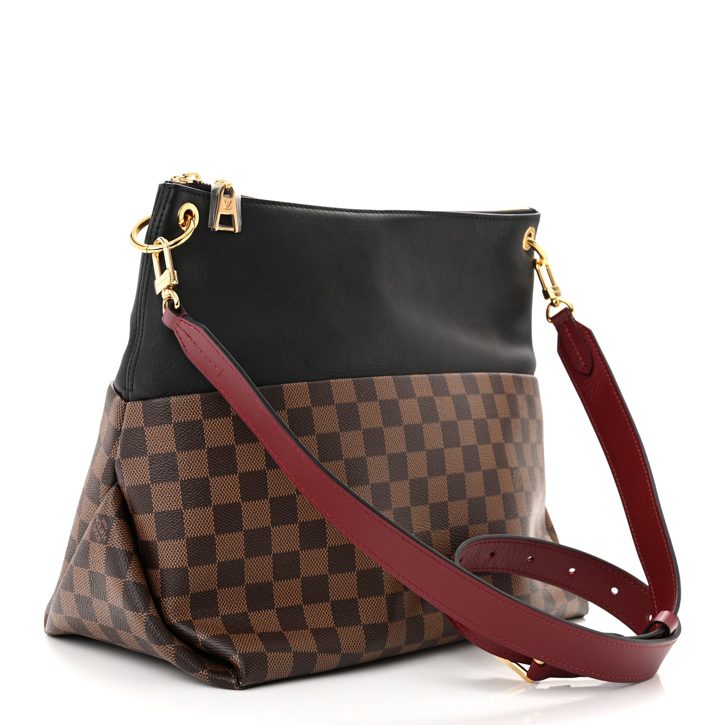 Damier Ebene Calfskin Maida Black