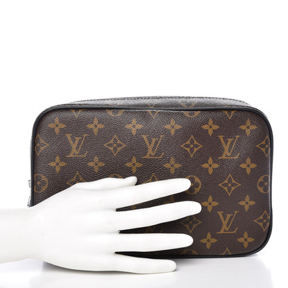 Louis Vuitton Monogram Macassar Toilet Pouch GM 2 of 12