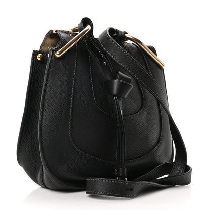 Chloe Grained Calfskin Mini Hayley Hobo Black 3 of 10
