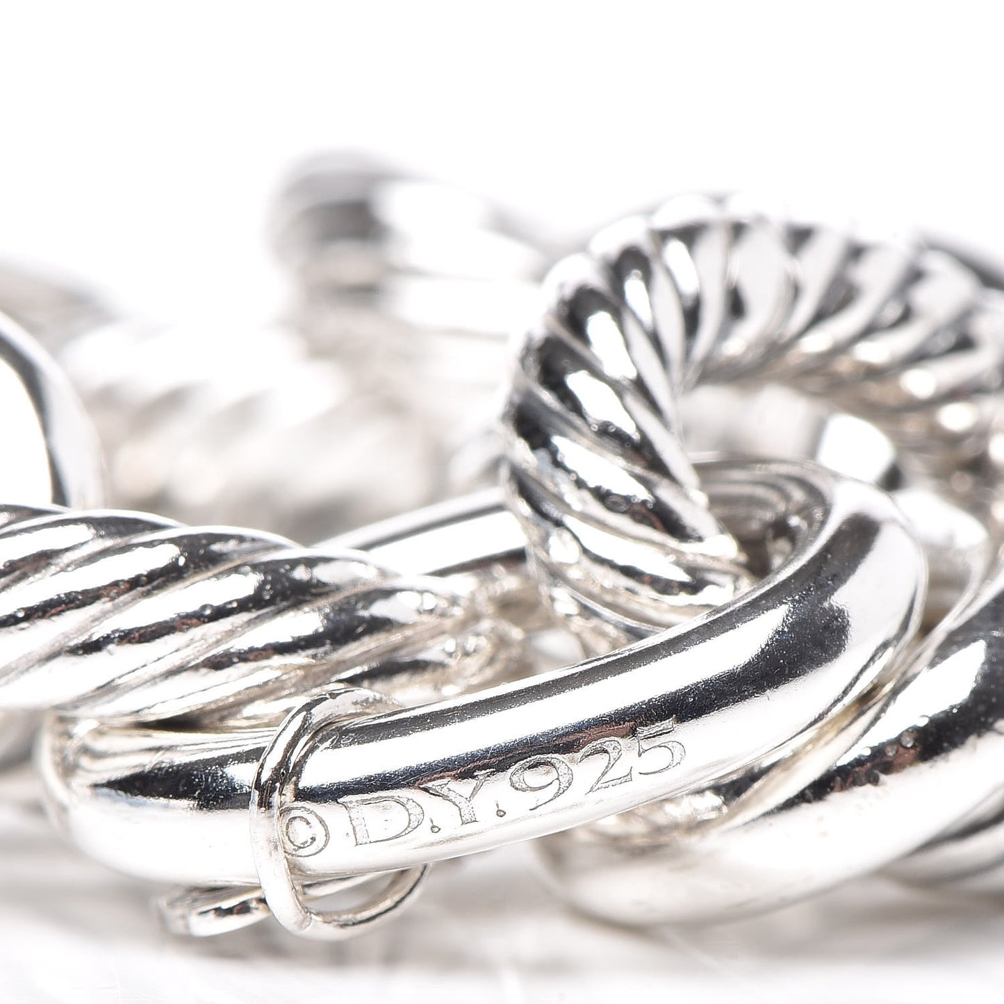 Sterling Silver 17mm Extra Large Oval Link Bracelet