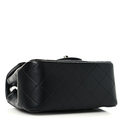 Chanel Lambskin Quilted Mini Square Flap Black 4 of 11