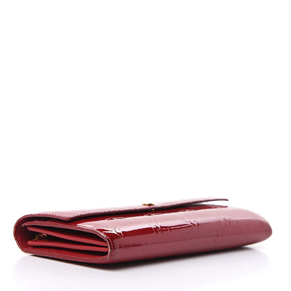 Louis Vuitton Vernis Sarah Wallet Pomme D'Amour 4 of 11