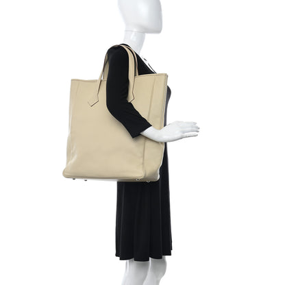 Hermes Taurillon Clemence Victoria II Cabas 35 Parchemin 2 of 11