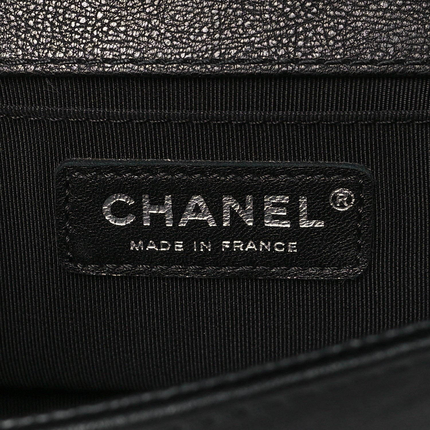 Chanel Calfskin Quilted Small Boy Top Handle Flap Black 6 of 11