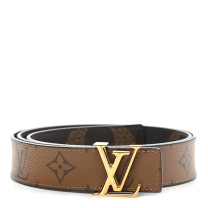 Louis Vuitton Giant Monogram 30mm LV Iconic Reversible Belt 85 34 1 of 5