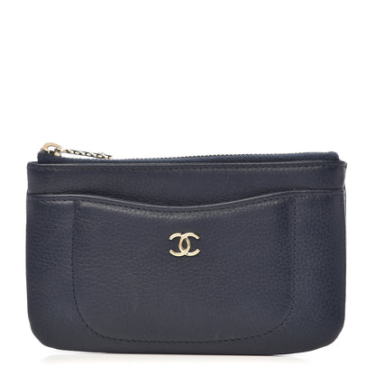 Chanel Grained Calfskin Small Neo Executive Cosmetic Case Black 1 of 8