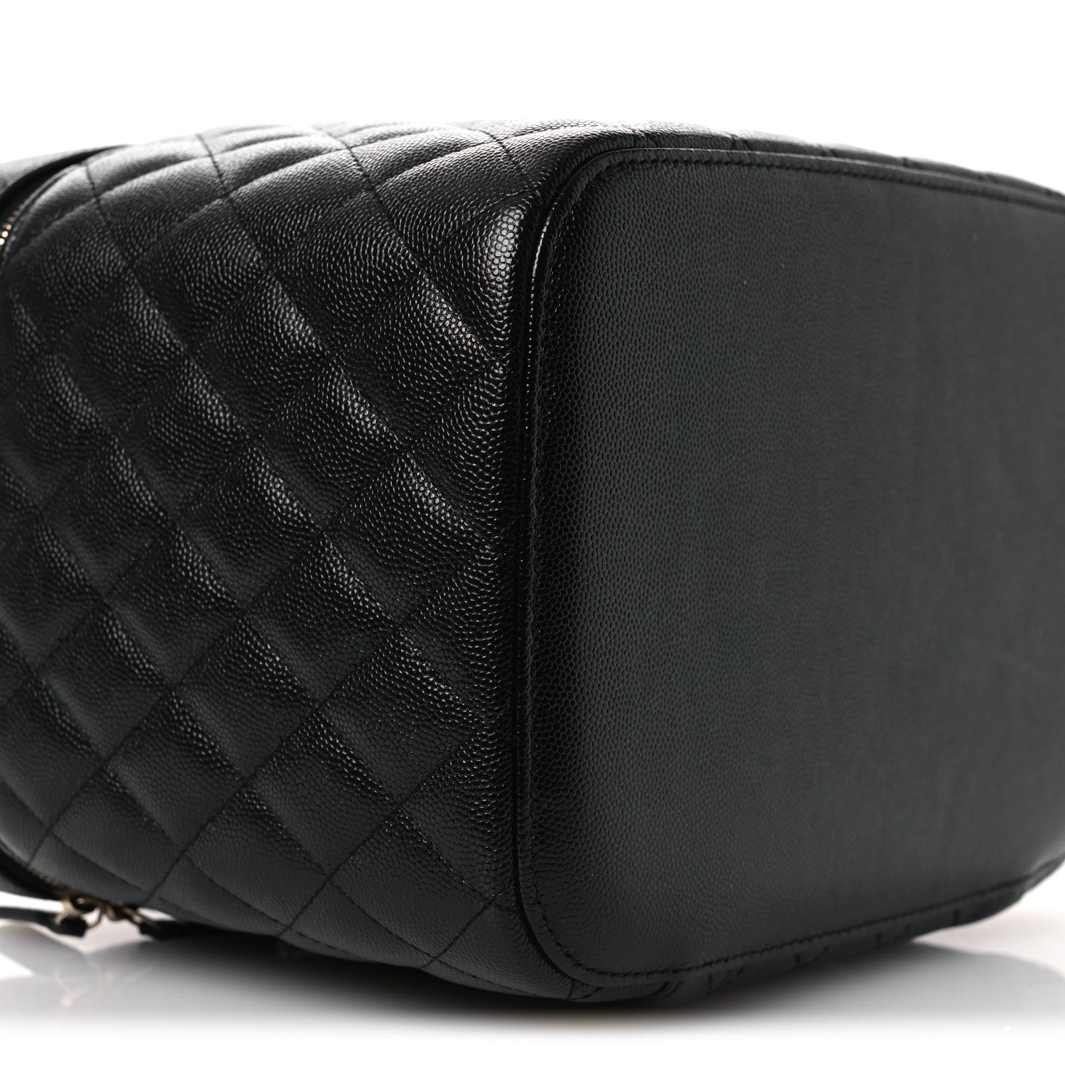 Chanel Caviar Quilted Large Vanity Pouch Black 9 of 12