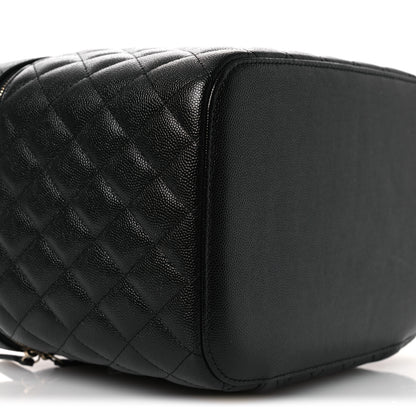 Chanel Caviar Quilted Large Vanity Pouch Black 9 of 12