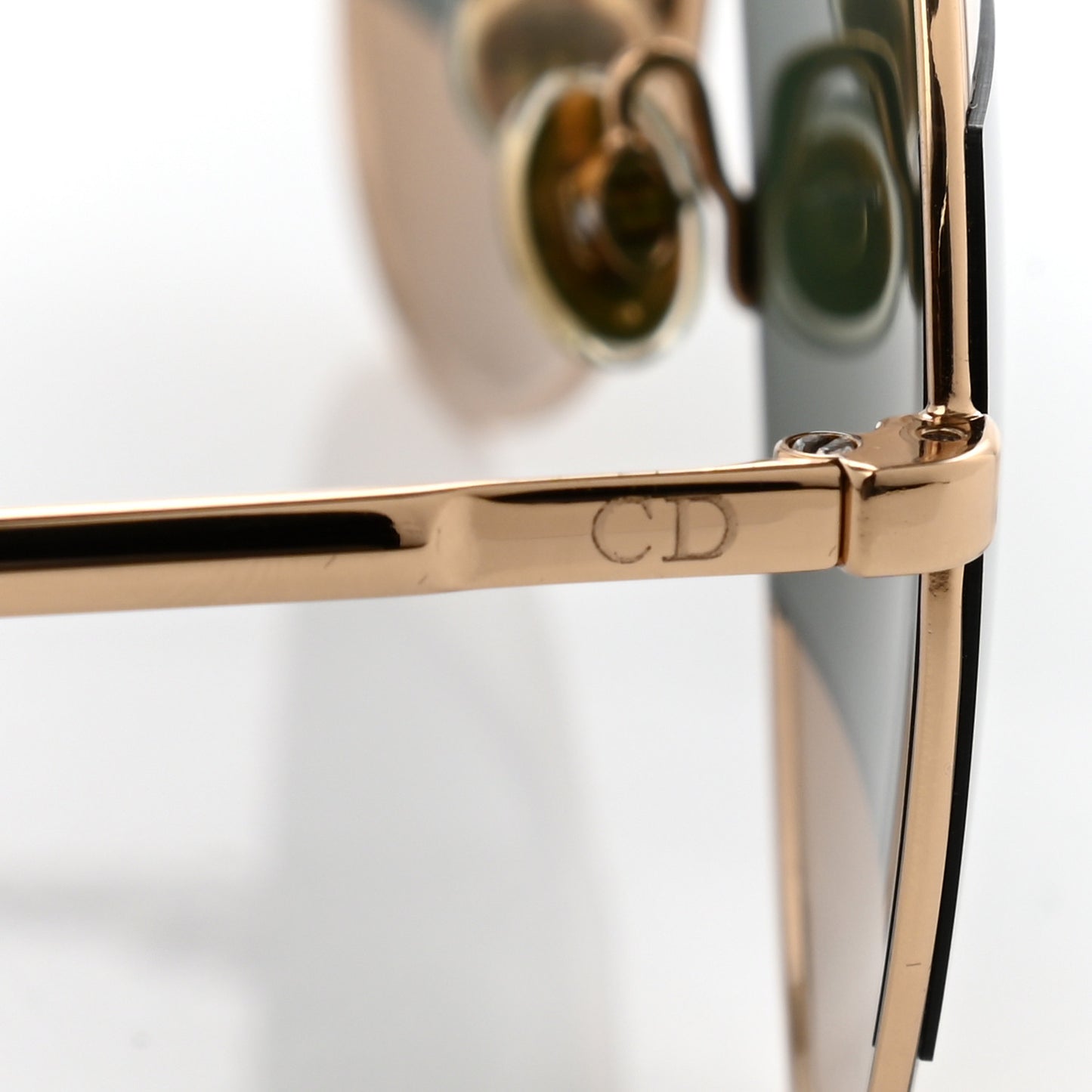 Split 1 Aviator Sunglasses Gold