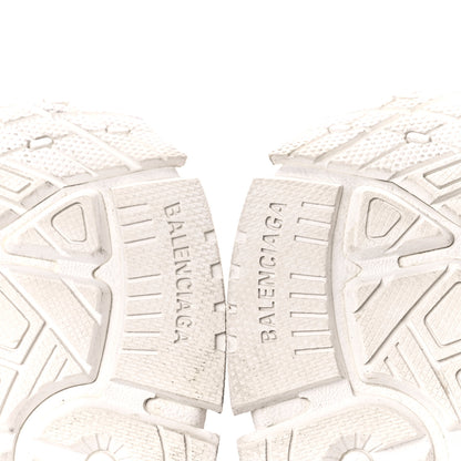 Balenciaga Mesh Rubber Monocolor Womens Runner Sneakers 39 White 6 of 9