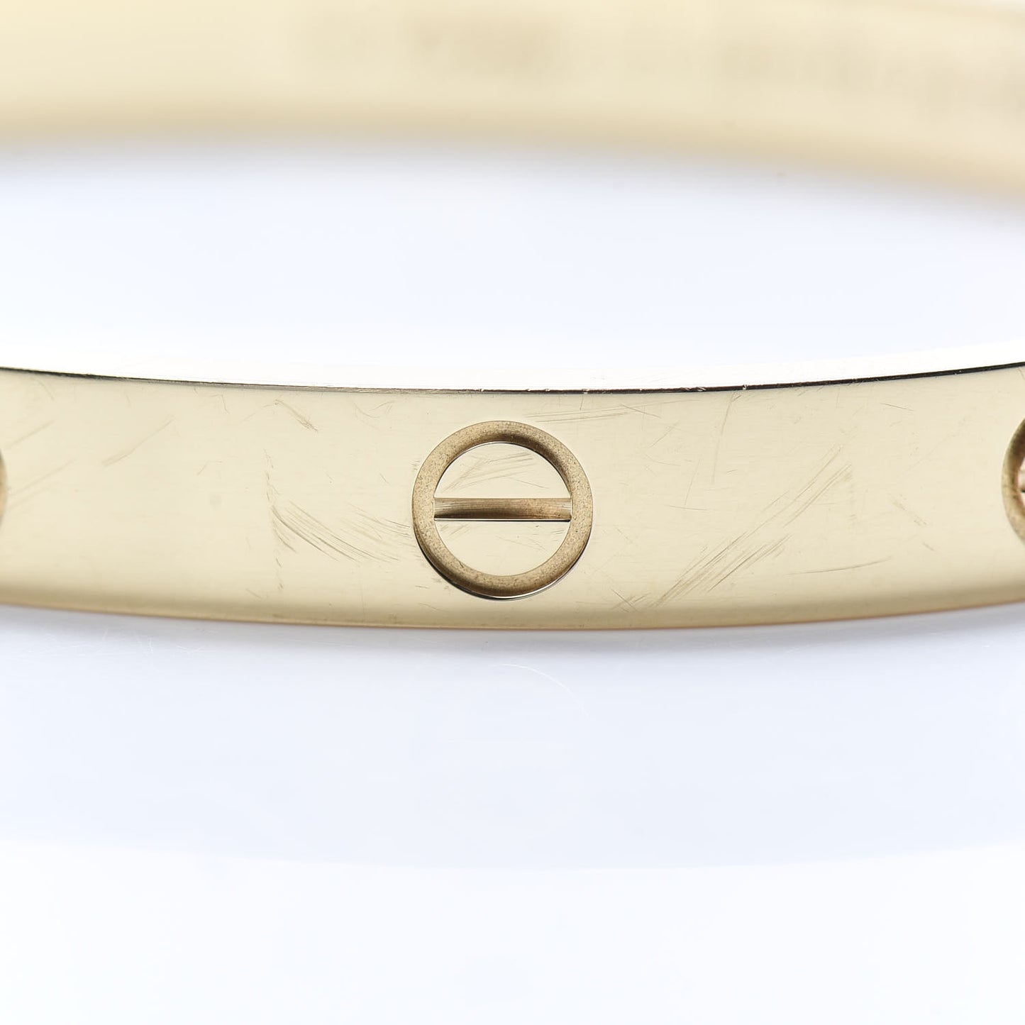 18K Yellow Gold LOVE Bracelet 17