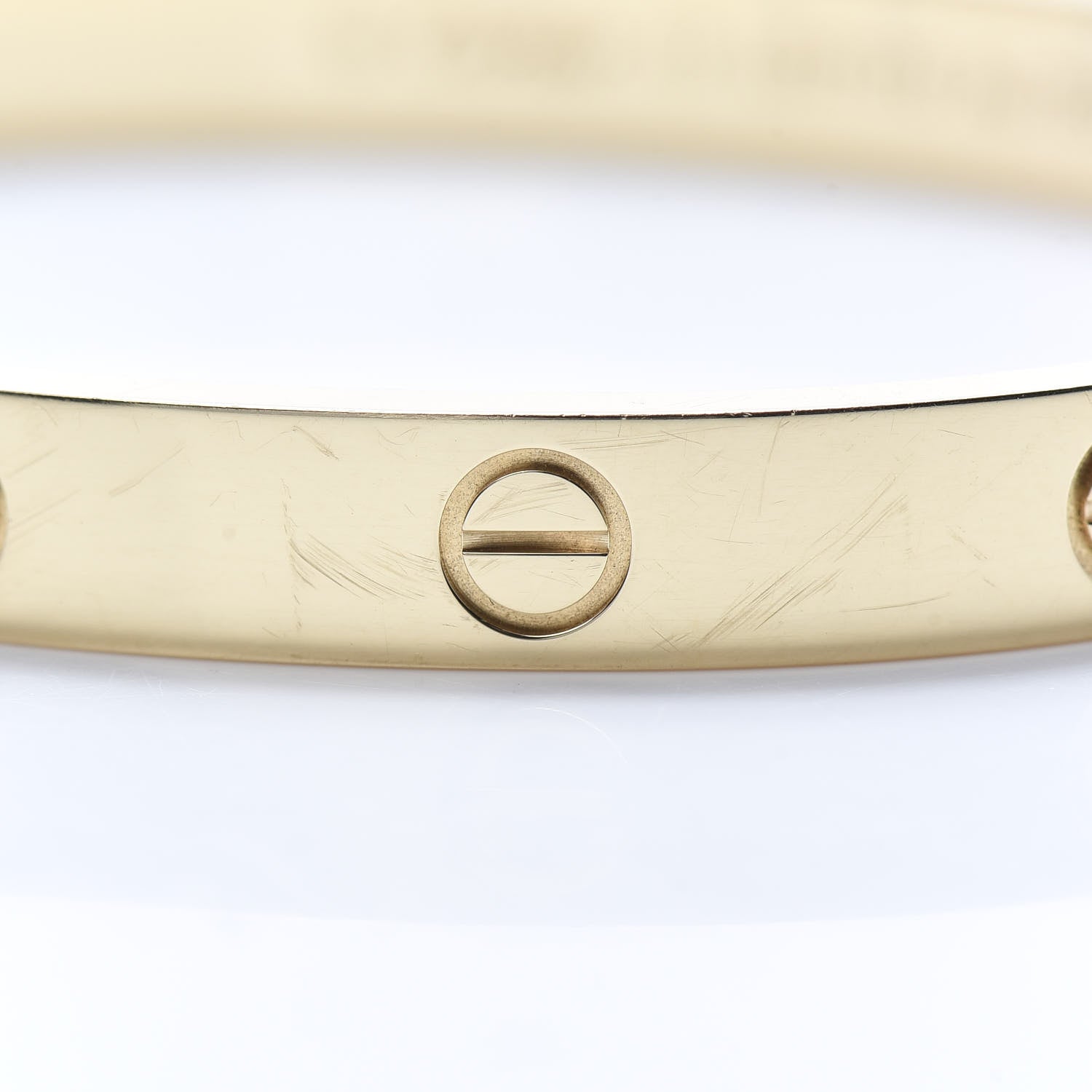 Cartier 18K Yellow Gold LOVE Bracelet 17 5 of 6