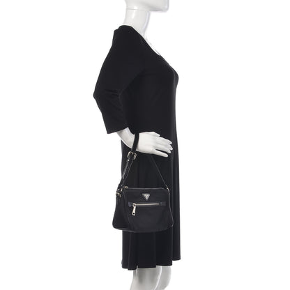 Prada Tessuto Nylon Small Shoulder Bag Black 2 of 9