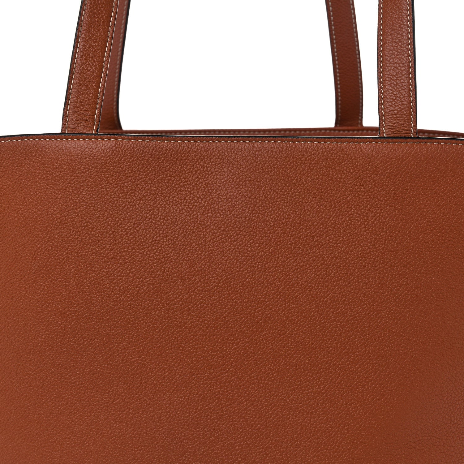 Celine Grained Calfskin Triomphe Medium Cabas Anais Tan 9 of 11