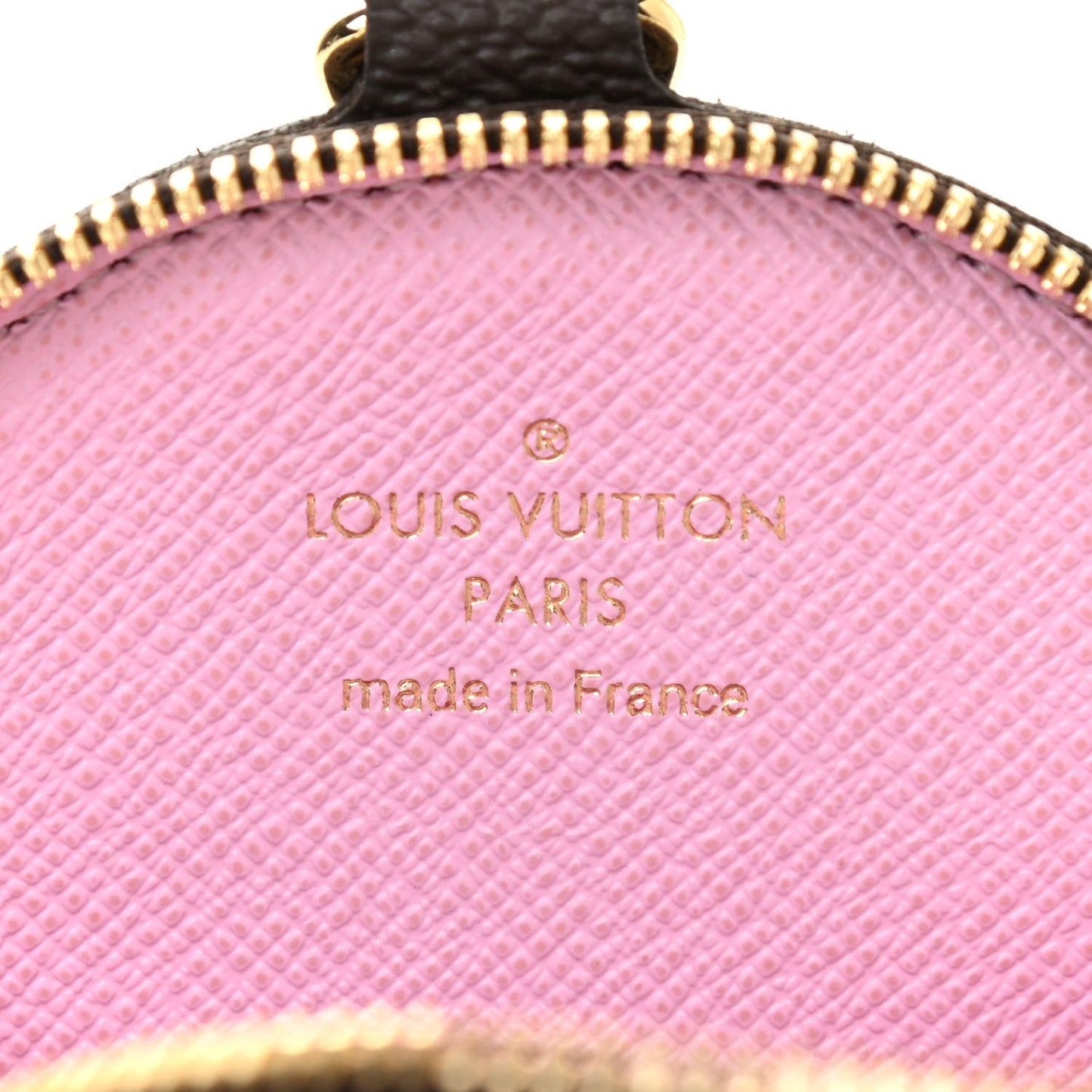 Monogram 2021 Christmas Animation Japanese Garden Round Coin Purse Wisteria Pink