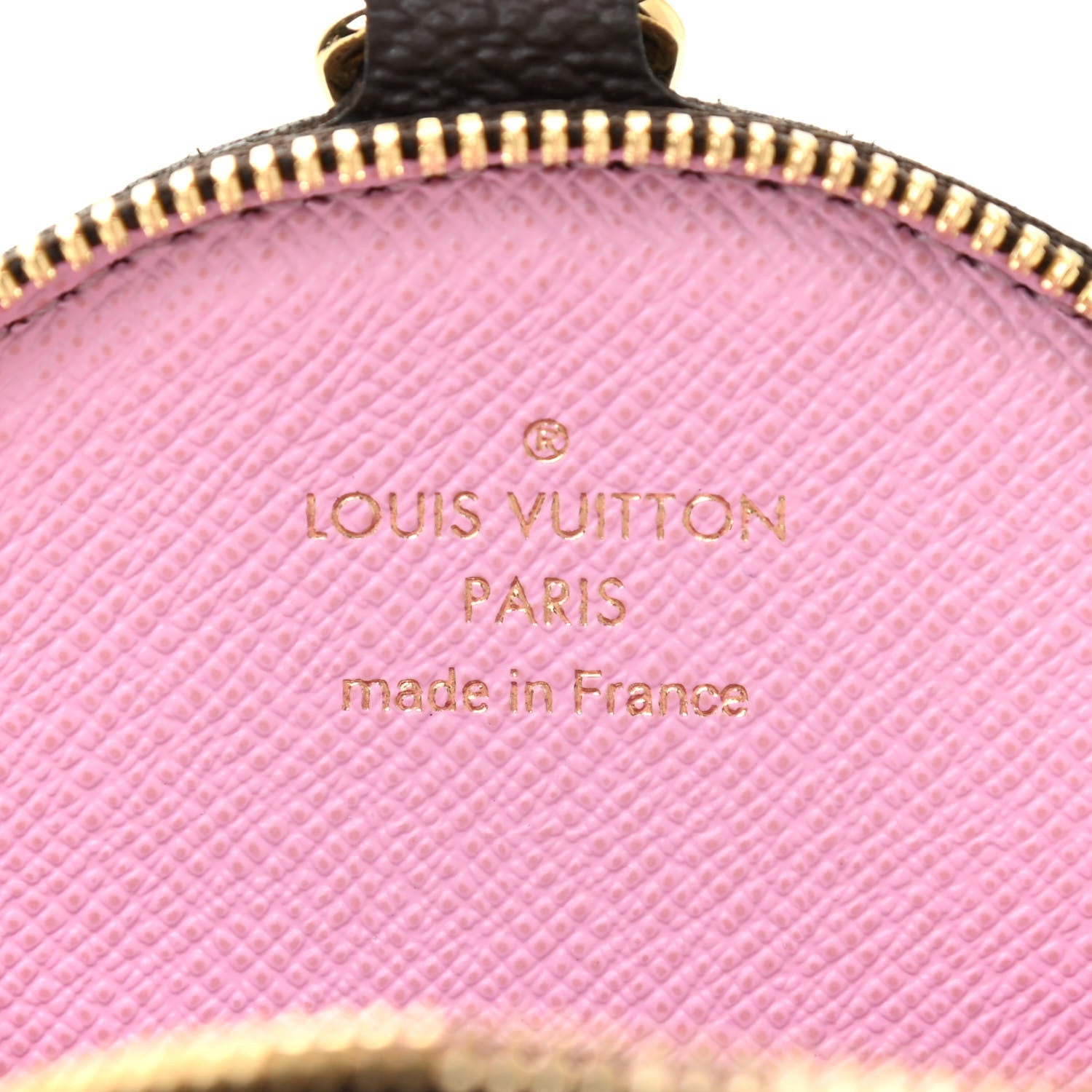 Louis Vuitton Monogram 2021 Christmas Animation Japanese Garden Round Coin Purse Wisteria Pink 4 of 4