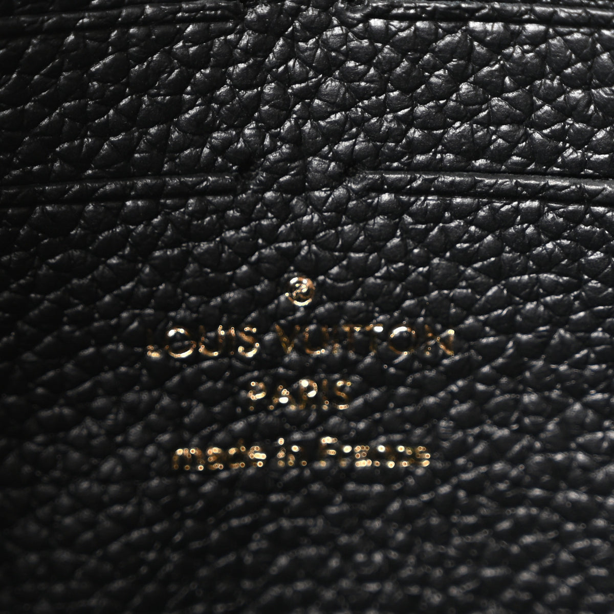 Louis Vuitton Empreinte Vavin Chain Wallet Black 6 of 9