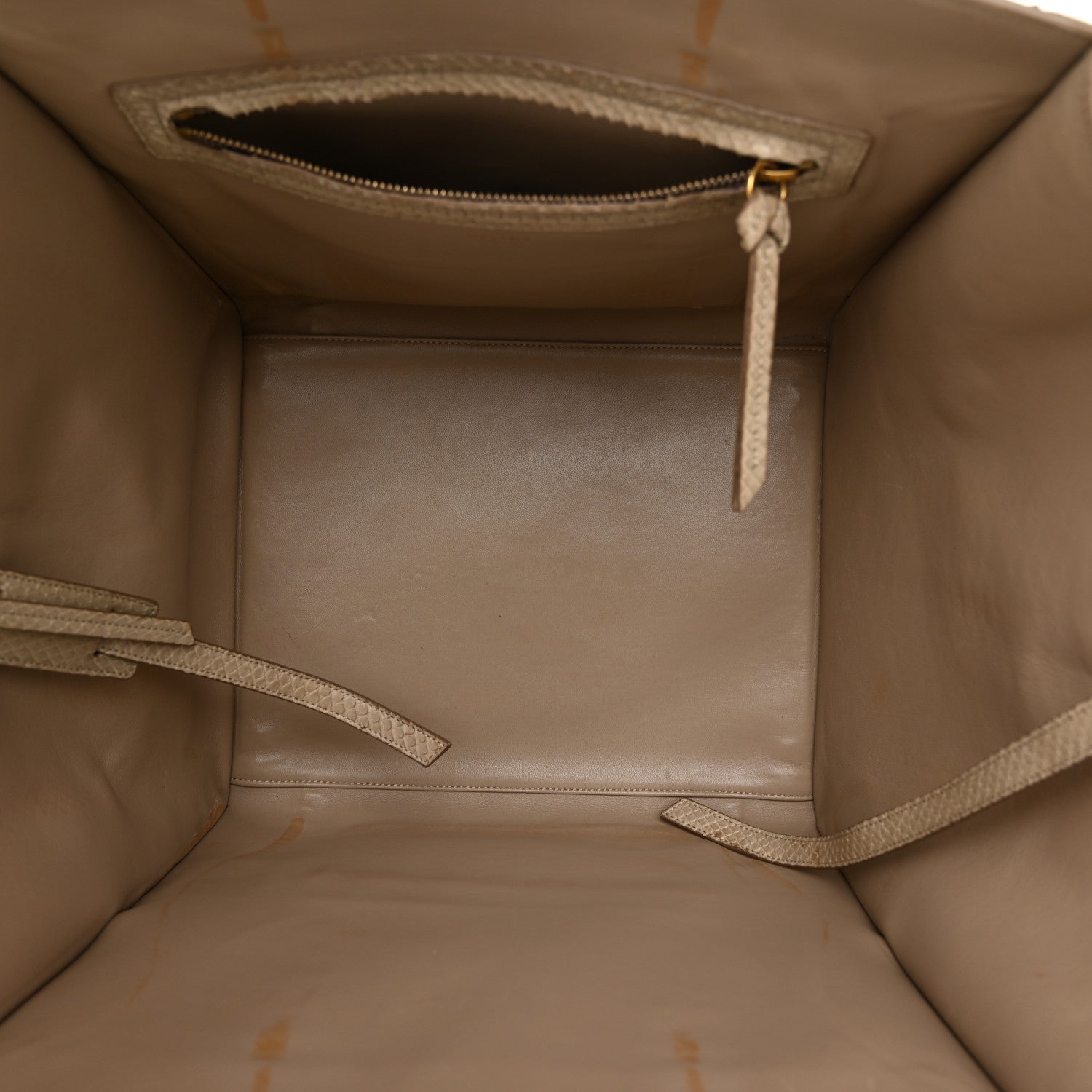 Celine Snakeskin Medium Phantom Luggage Grey 5 of 15