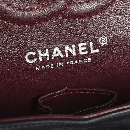 Chanel Lambskin Quilted Small Double Flap Black 6 of 11