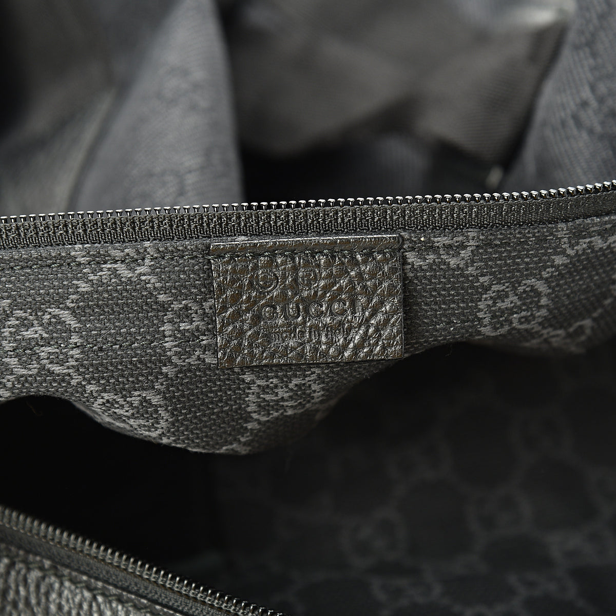Denim Monogram Large Collapsible Carry On Duffle Black