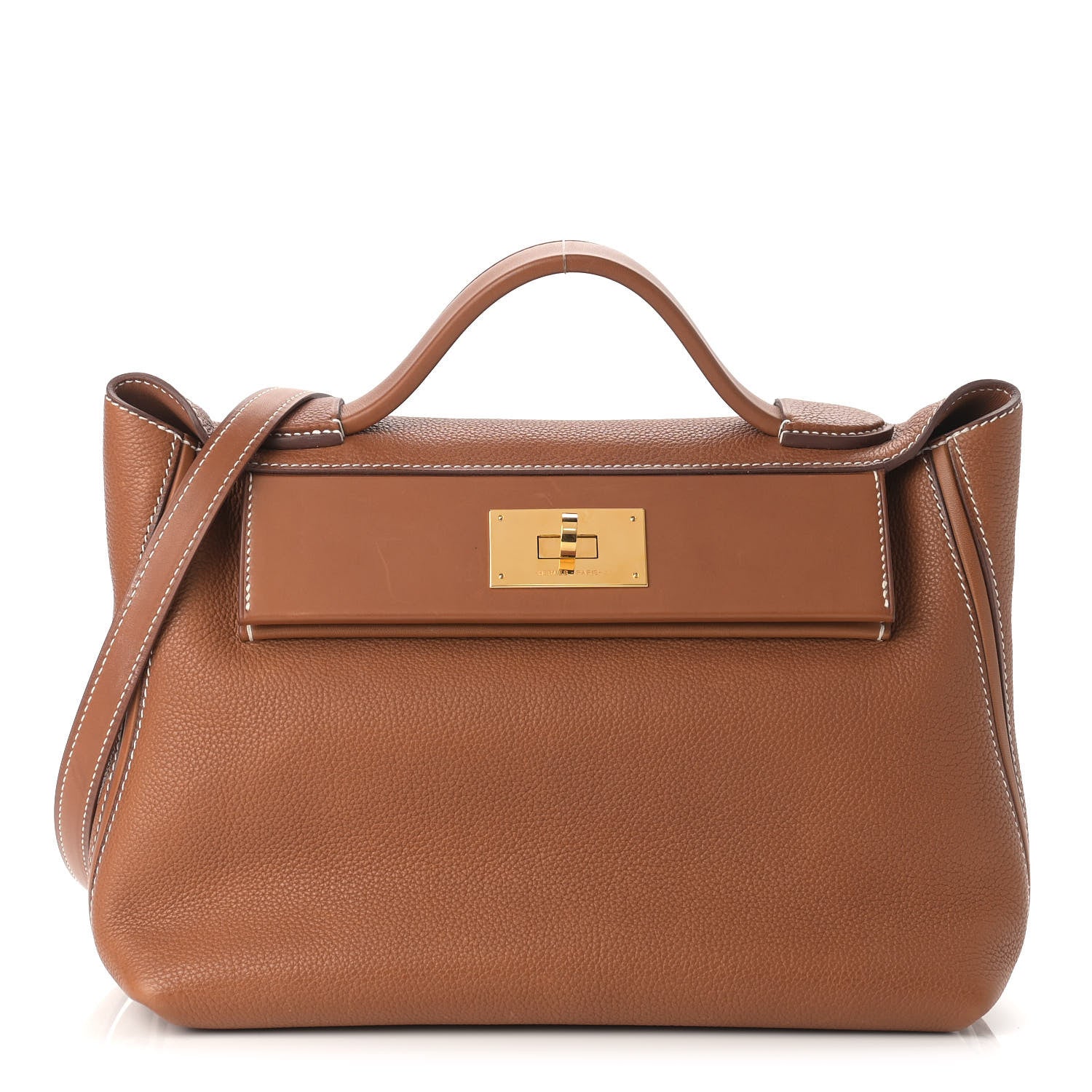 Hermes Barenia Faubourg 24/24 29 Fauve 1 of 10