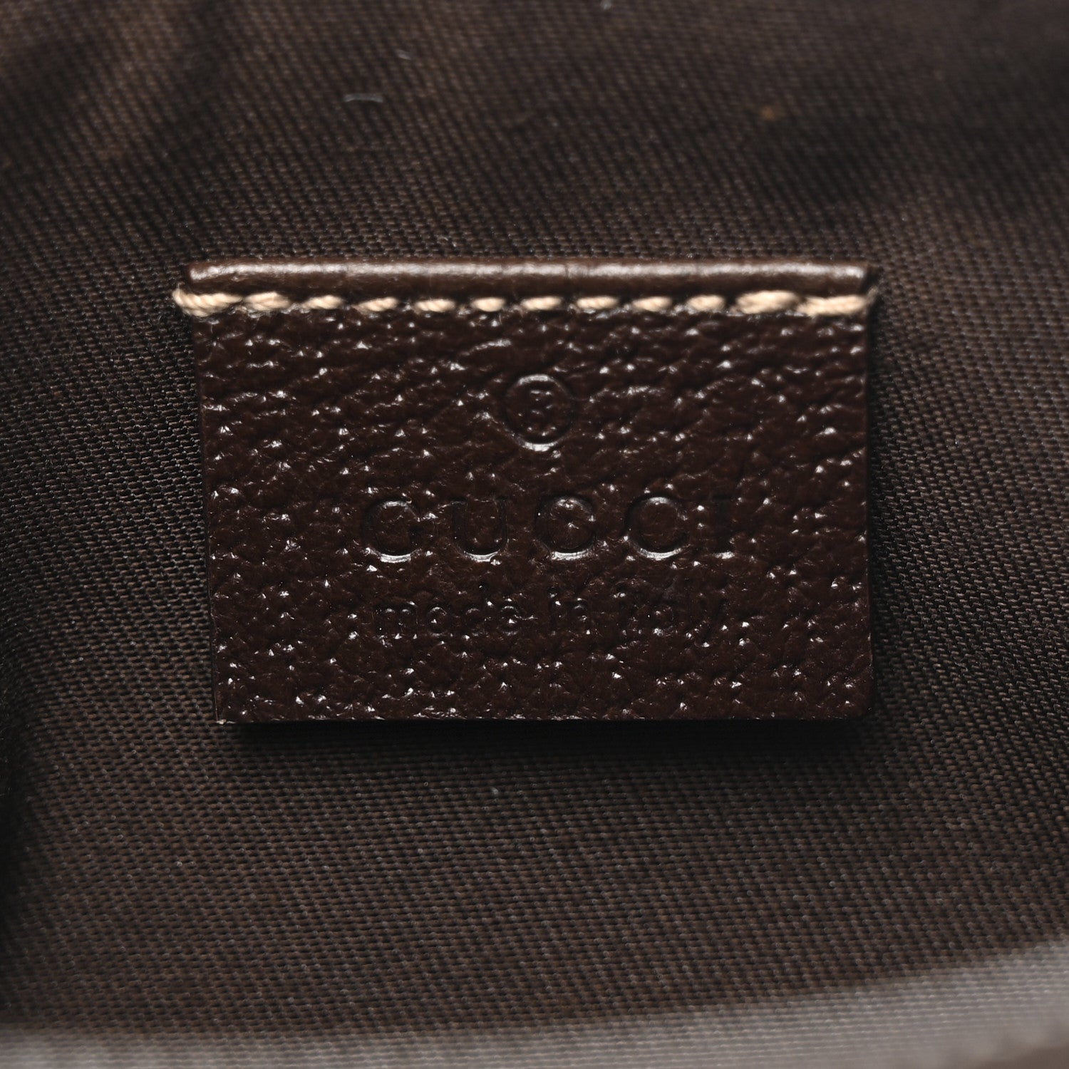 Gucci Monogram Small Pochette Dark Brown 6 of 11