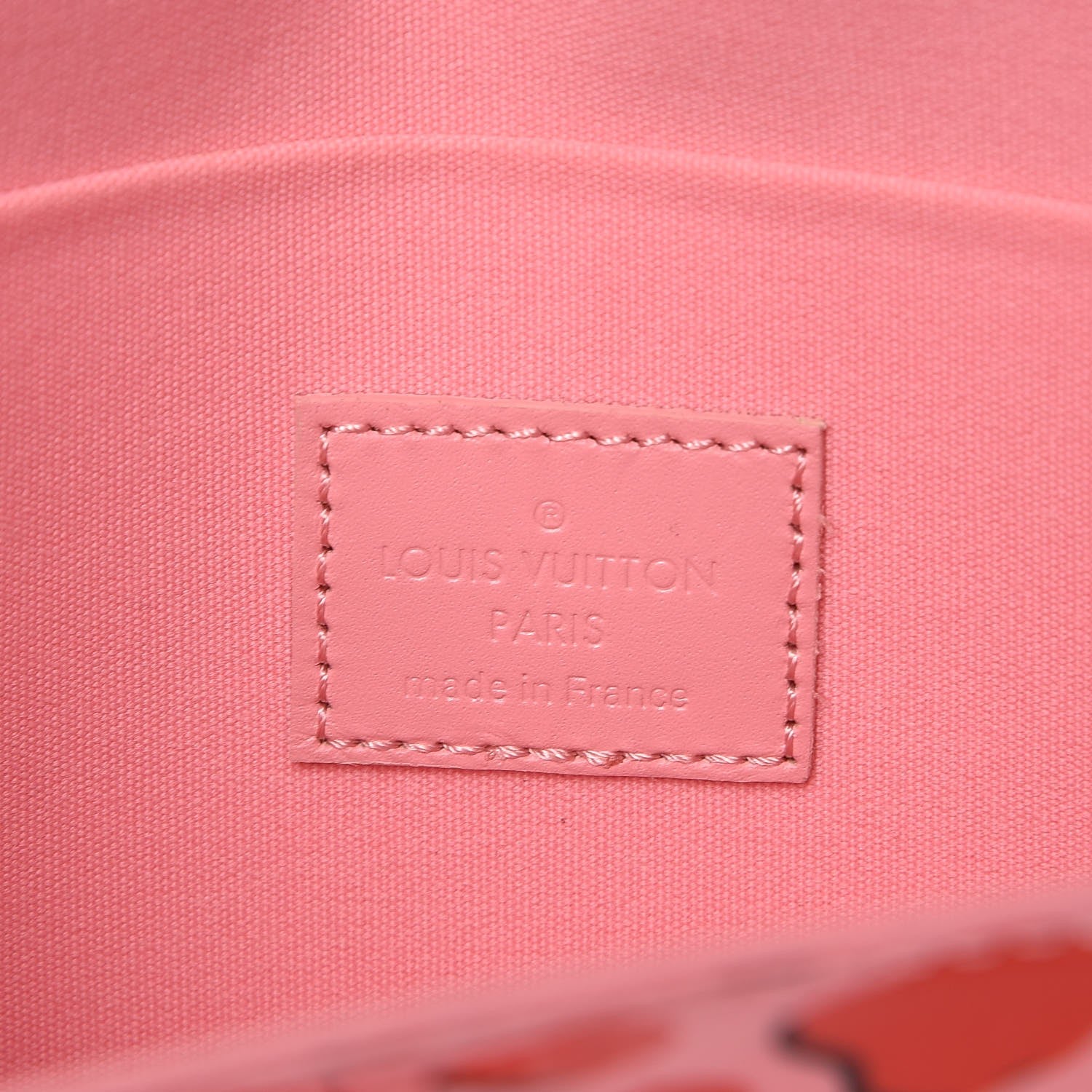 Louis Vuitton Vernis Jungle Dots Pochette Felicie Sugar Pink Poppy 7 of 9