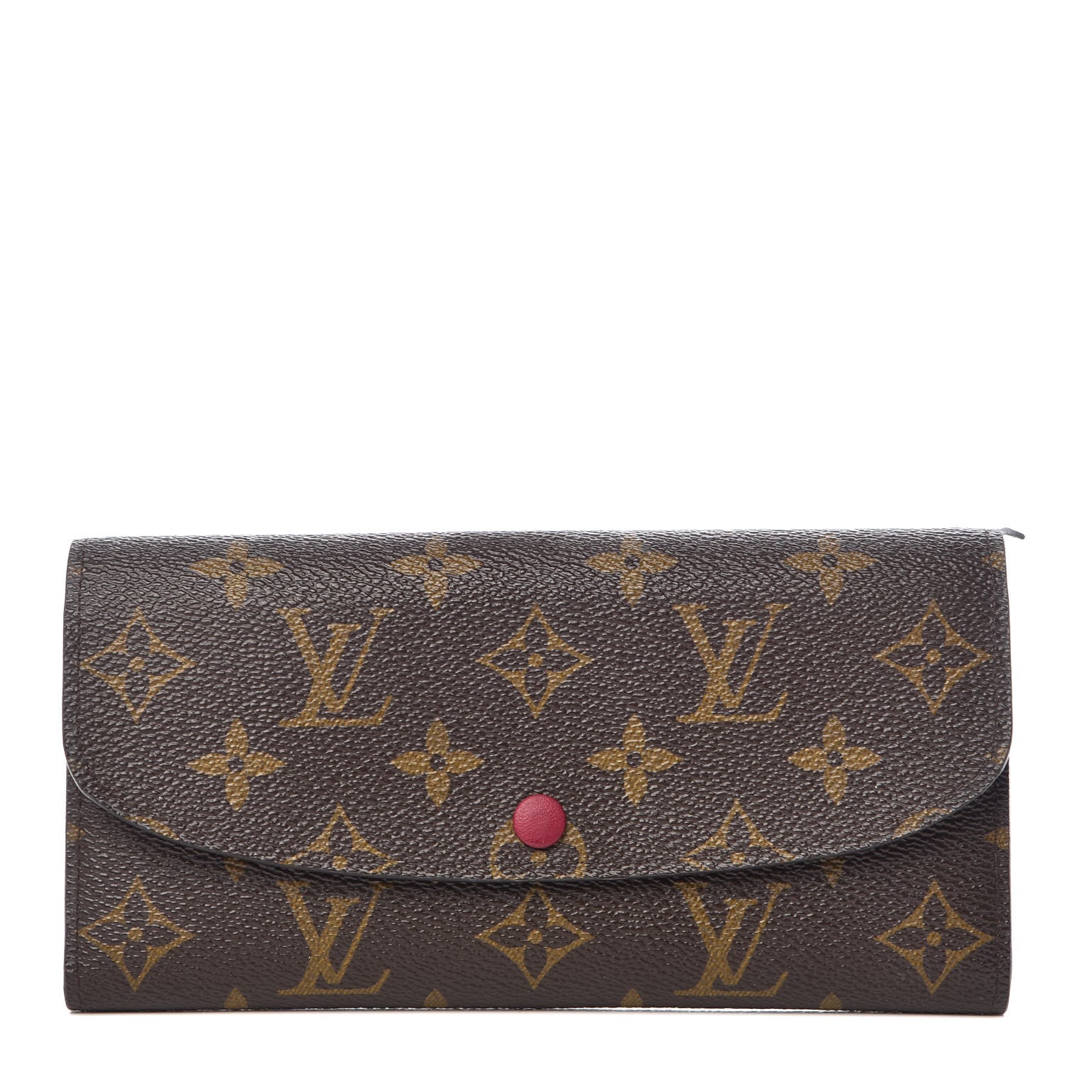 Louis Vuitton Monogram Emilie Wallet Fuchsia 1 of 9