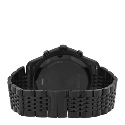Gucci PVD Stainless Steel 44mm G-Timeless Chronograph Quartz Watch Black 3 of 5