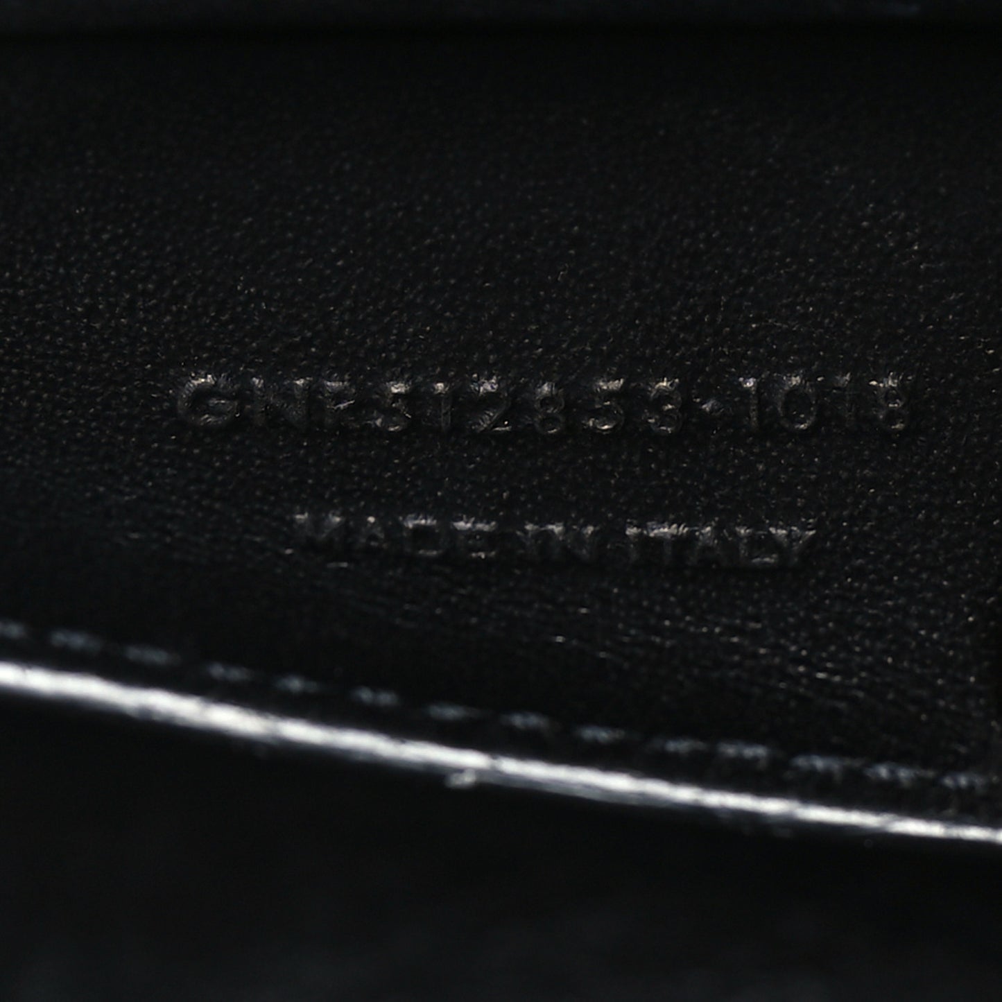 Smooth Calfskin Small Spontini Saddle Bag Black