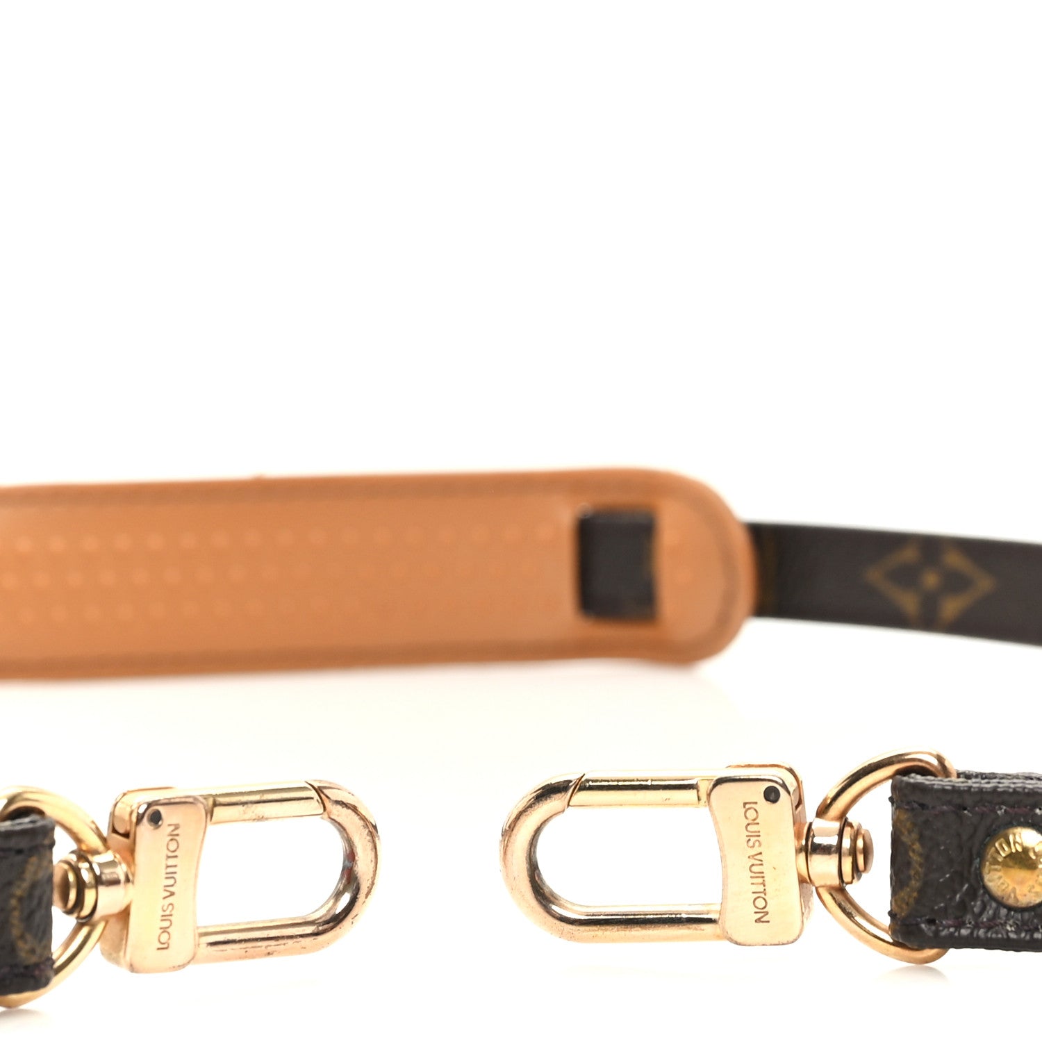 Louis Vuitton Monogram 16mm Adjustable Shoulder Strap 3 of 3
