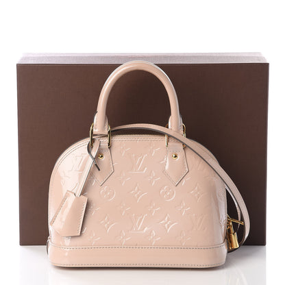 Louis Vuitton Vernis Alma BB Rose Angelique 10 of 10