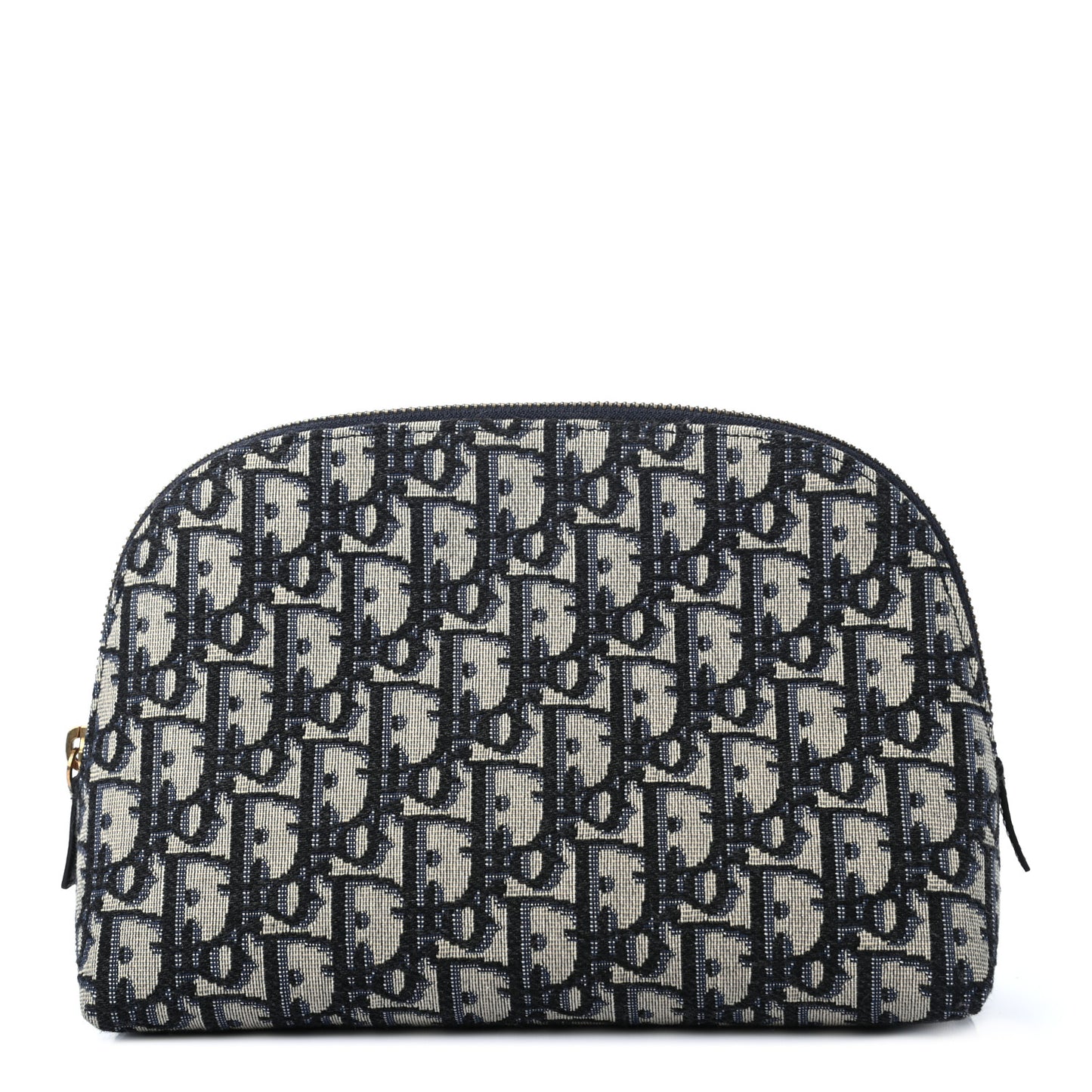 Oblique Large Beauty Pouch Bleu