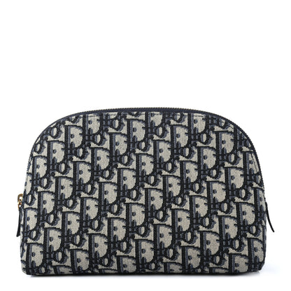Christian Dior Oblique Large Beauty Pouch Bleu 1 of 6
