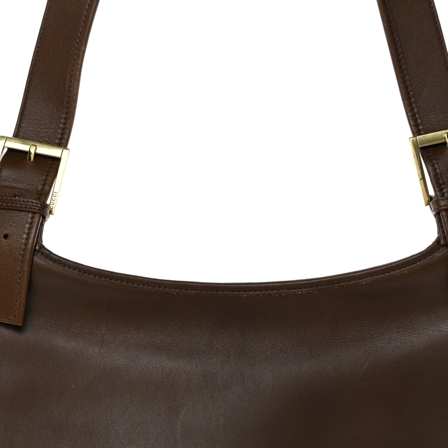 Gucci Calfskin Hobo Bag Brown 8 of 16