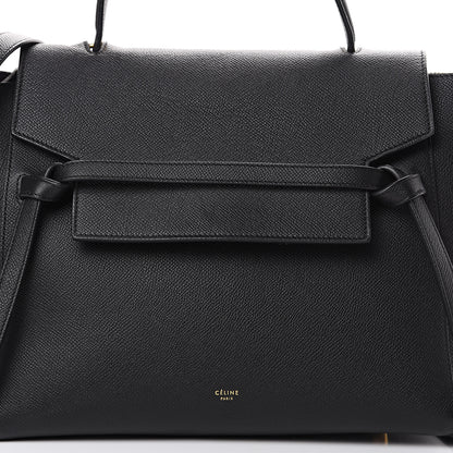 Celine Grained Calfskin Mini Belt Bag Black 7 of 12