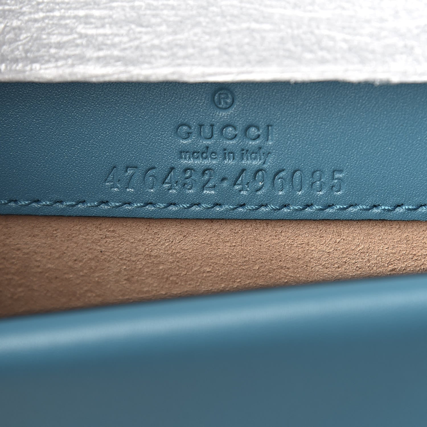 Gucci Velvet Super Mini Dionysus Shoulder Bag Pavone Cyan 6 of 11