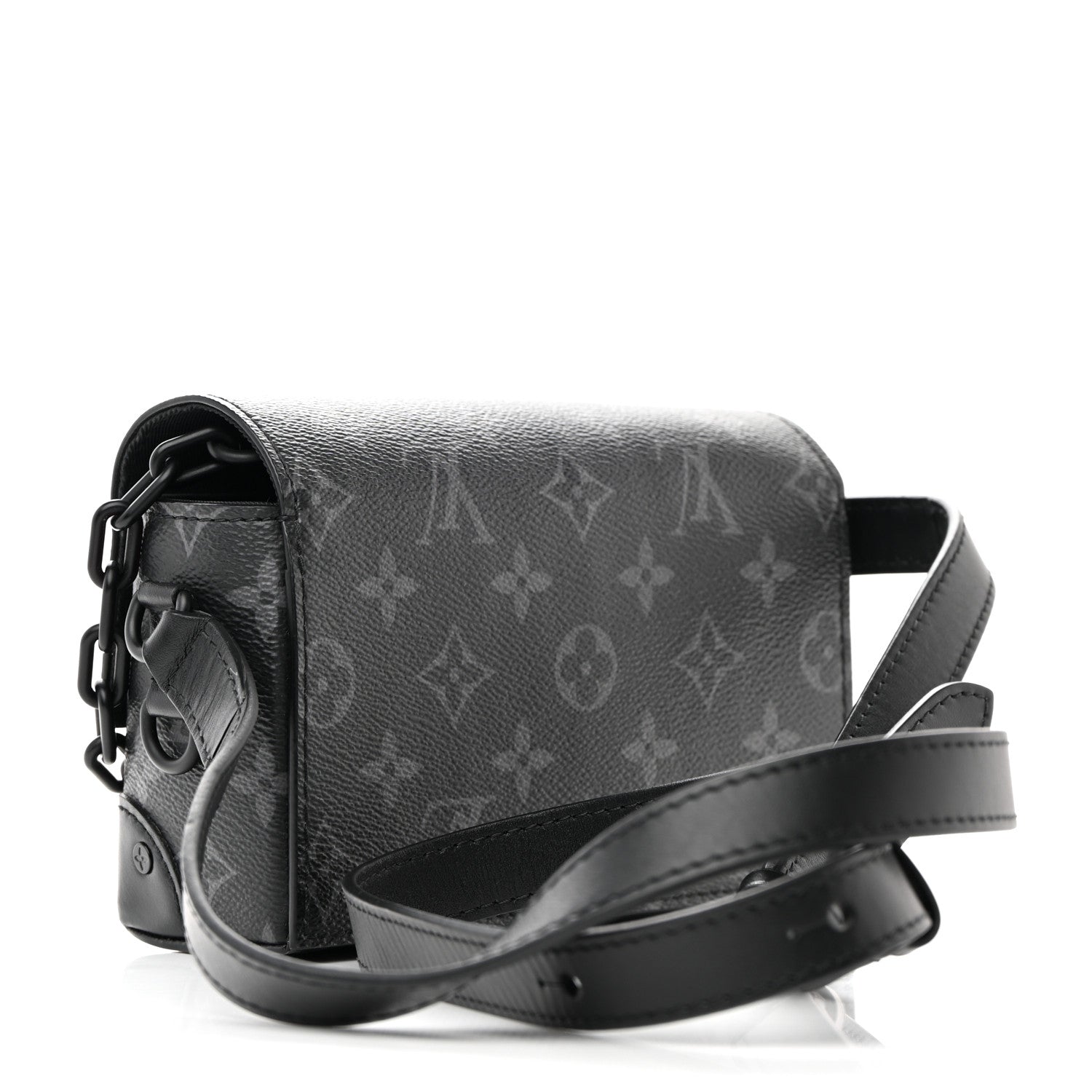Louis Vuitton Monogram Eclipse Steamer Wearable Wallet 3 of 15