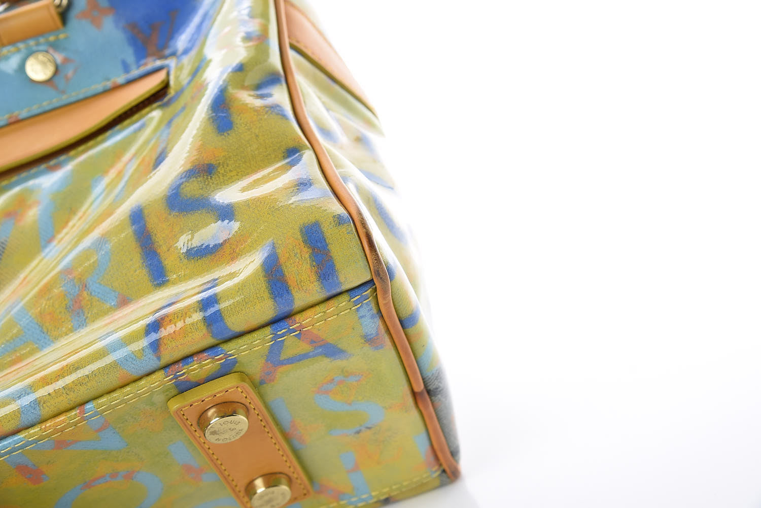 Louis Vuitton Monogram Pulp Defile Weekender PM Yellow 11 of 16