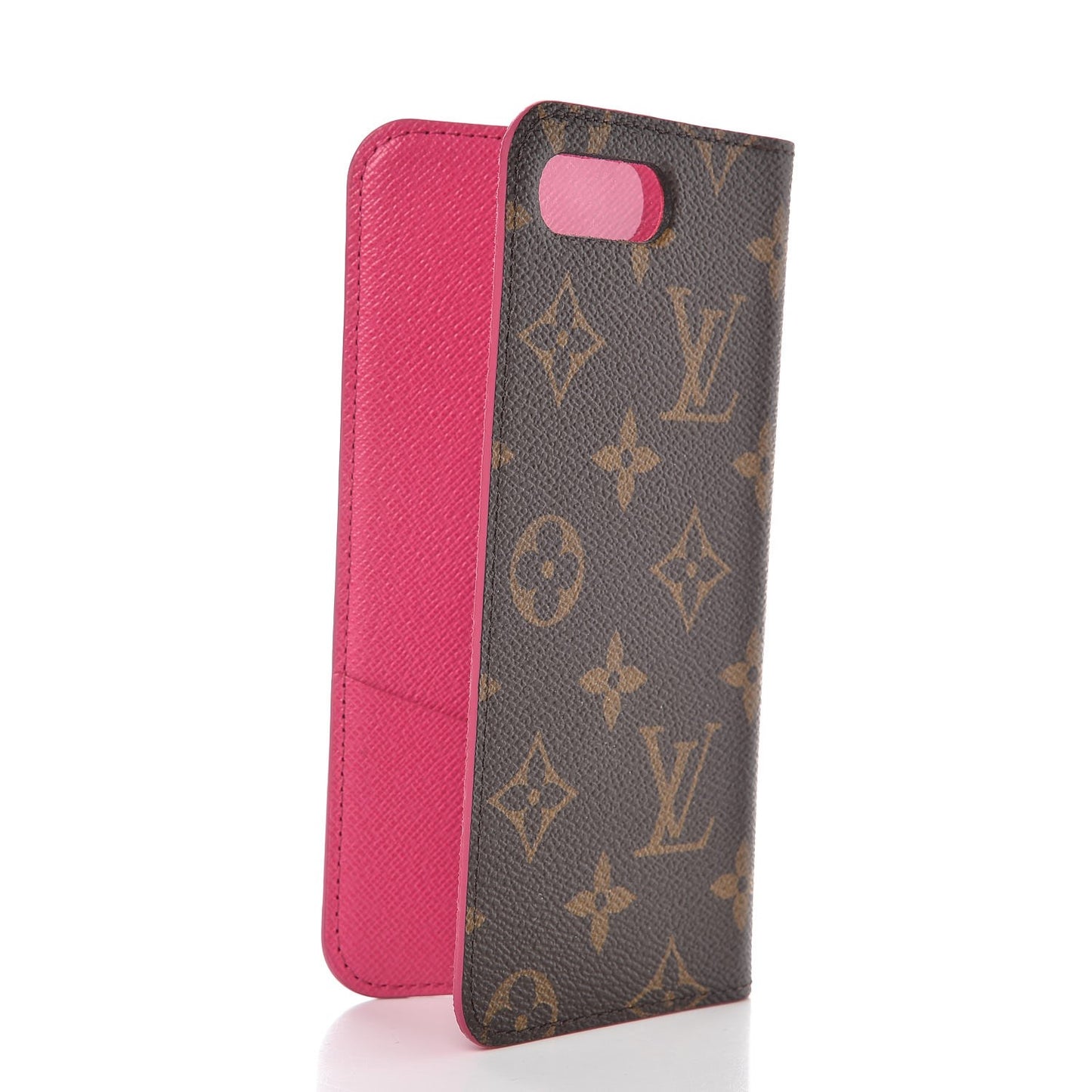 Monogram iPhone 7/8 Plus Folio Case Pink