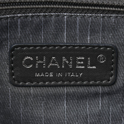 Chanel Washed Calfskin Tote Black 9 of 18