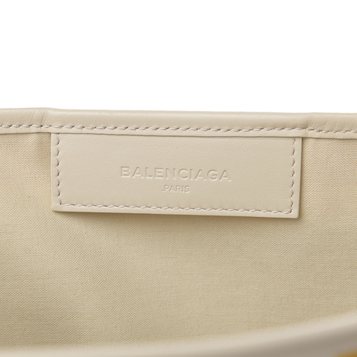 Canvas S Navy Cabas Yellow