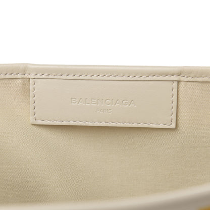 Balenciaga Canvas S Navy Cabas Yellow 7 of 14