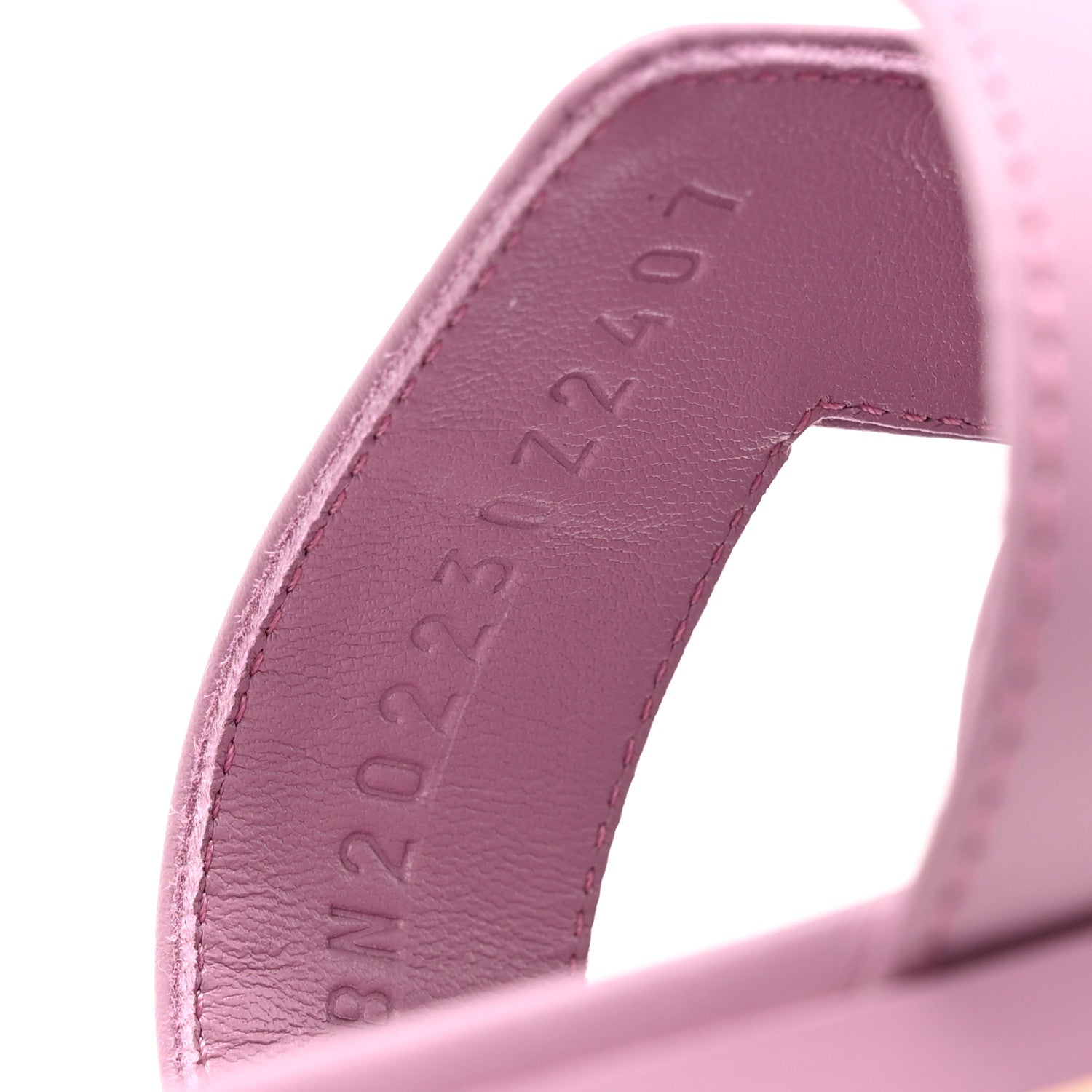 Hermes Calfskin Oran Sandals 40 Bruyère 9 of 9