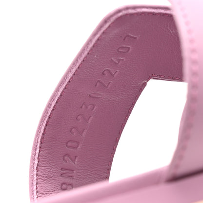 Hermes Calfskin Oran Sandals 40 Bruyère 9 of 9