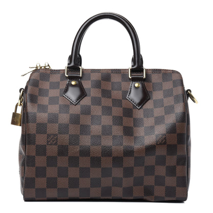 Louis Vuitton Damier Ebene Speedy Bandouliere 25 1 of 19