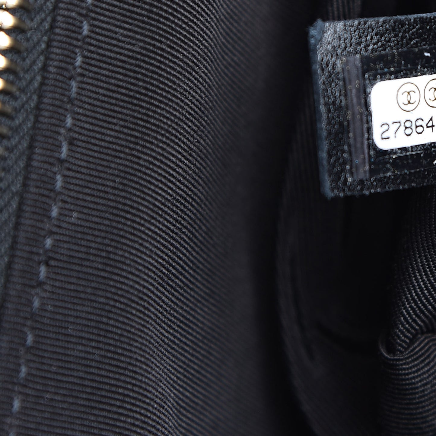 Iridescent Calfskin Quilted All About Waist Belt Bag Black