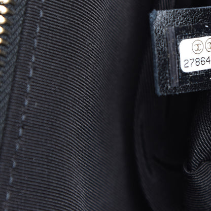 Chanel Iridescent Calfskin Quilted All About Waist Belt Bag Black 7 of 9